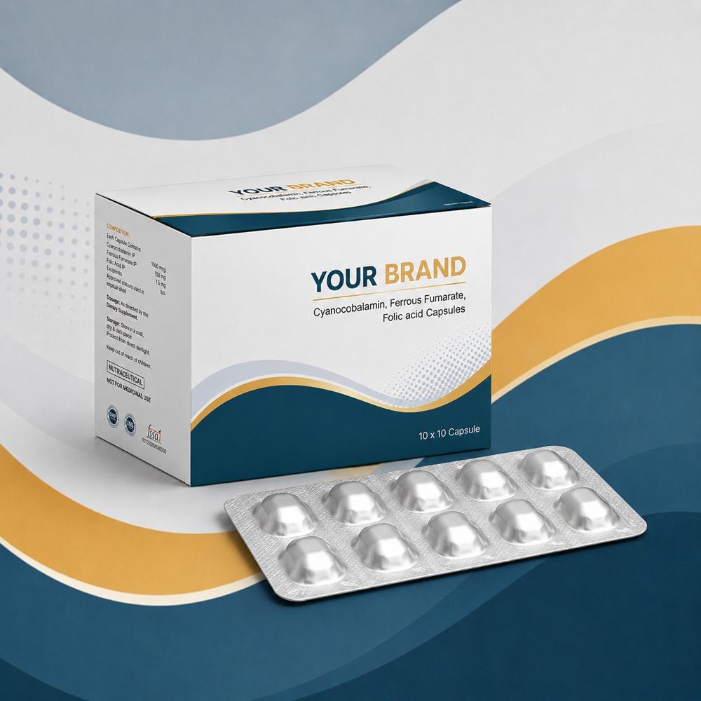 Cyanocobalamin Ferrous Fumarate Folic Acid Capsules