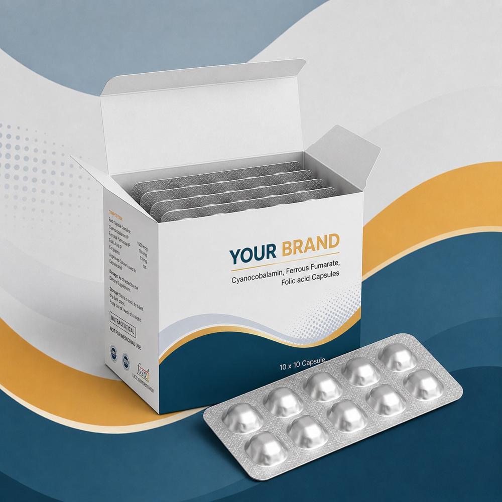 Cyanocobalamin Ferrous Fumarate Folic Acid Capsules