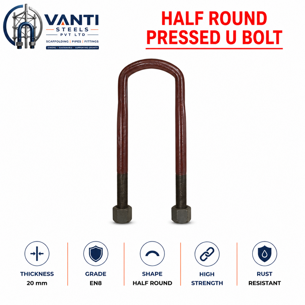 Half Round Pressed U Bolt
