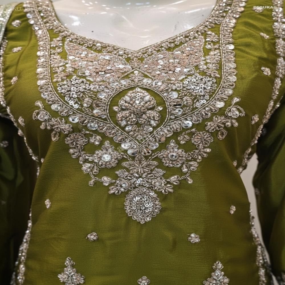 PL-20078_Long Kurti Palazzo Suit