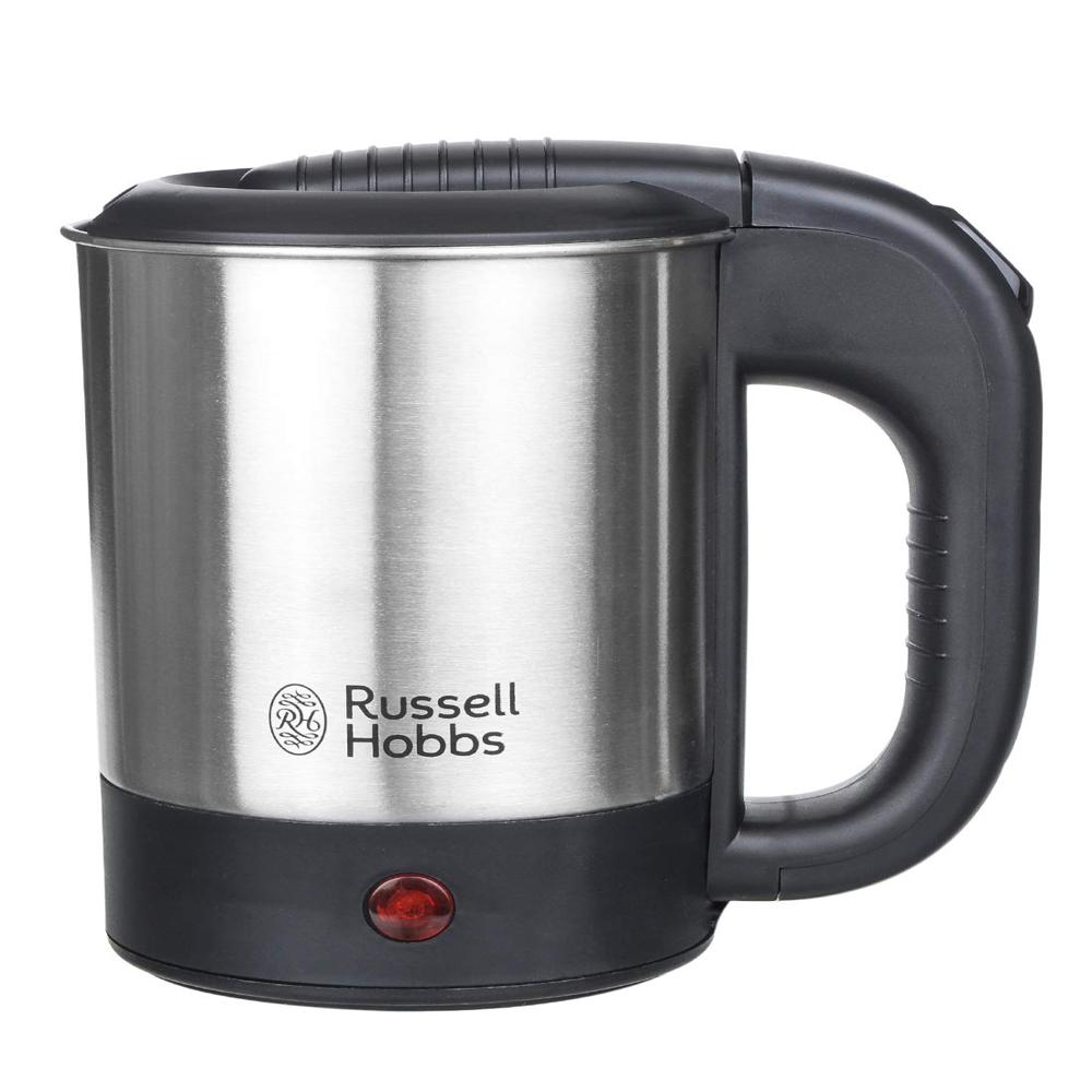 Russell Hobbs RJK500TN Stainless Steel 1000W 0.5 L Electric Travel Kettle(Black)