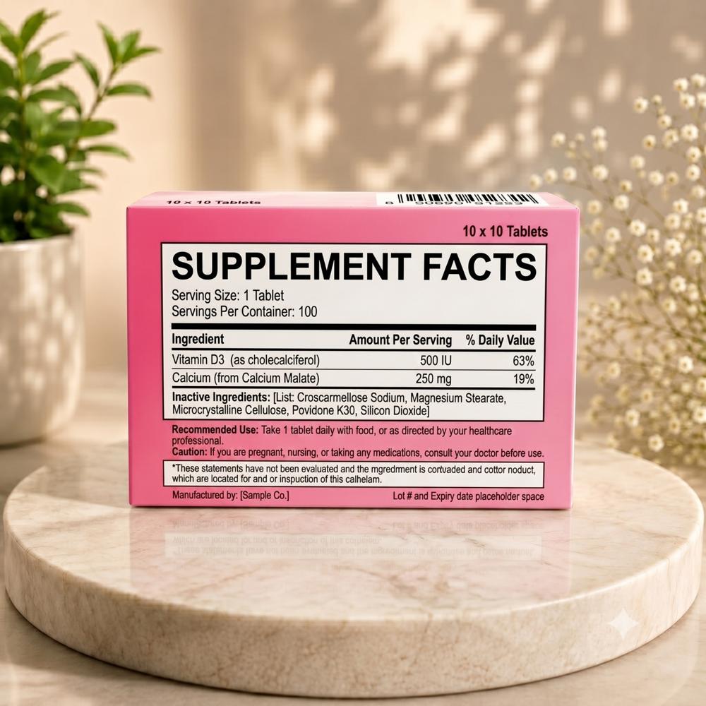 Vitamin D Calcium  Malate Tablet