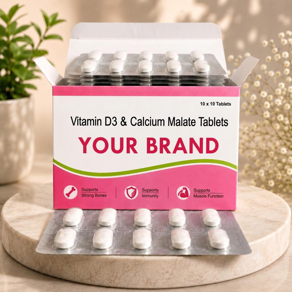 Vitamin D Calcium  Malate Tablet
