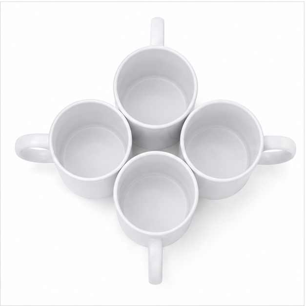 Sublimation White Mug - Ceramic Type: Bone China