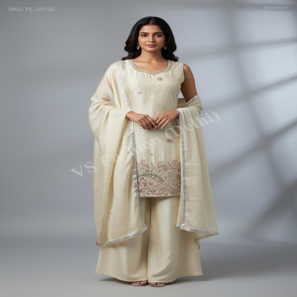 PL-20132_Designer Kurti With Duppatta