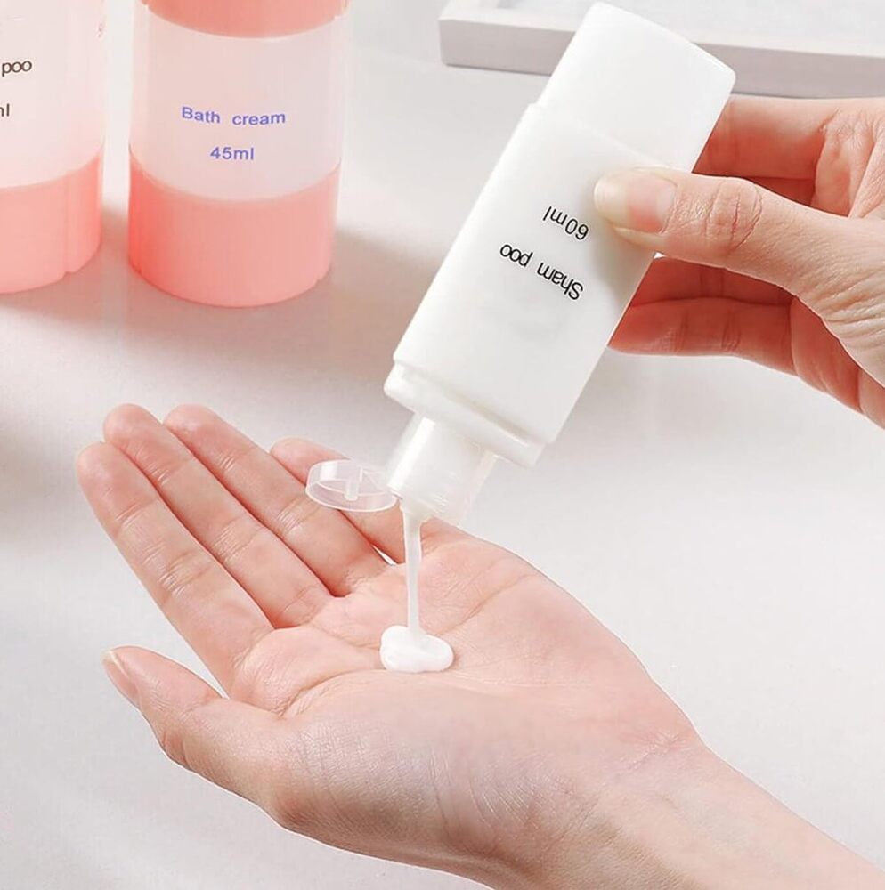 Travel Bottle, TSA approved 4-in-1 Leak-Proof Bottle, 4