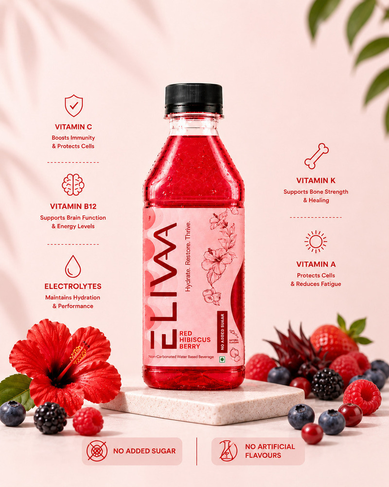 Elivaa Hbiscus Berry Juice