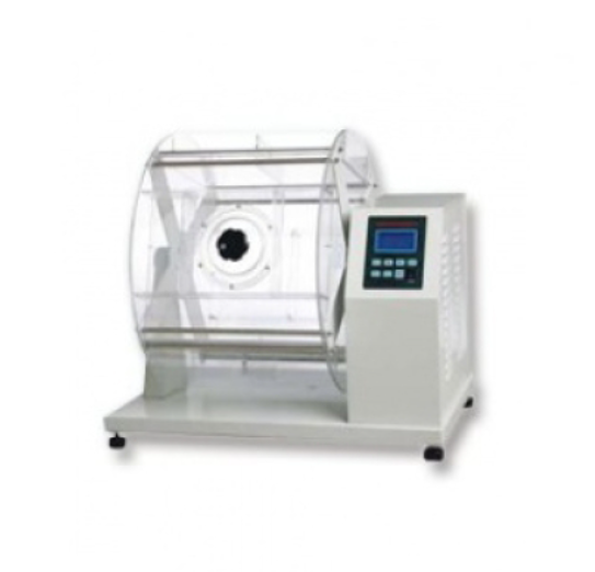 Fabric Downproof Tester (Rolling Box) - Stainless Steel, 700x440x520 mm, LCD Digital Control, Transparent Chamber, Auto Stop Safety