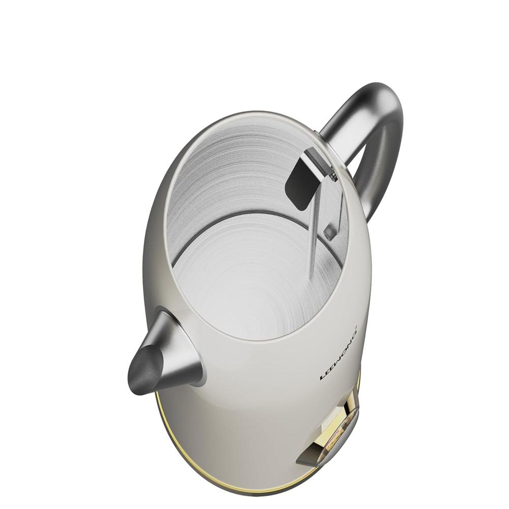 Russell Hobbs TrueTemp 1.8L 1500W Retro Electric Kettle | Fast Boil, Stainless Steel, Analog Temp Display Dial, Wide Mouth | Cool-Touch Handle, Auto Shut-Off, Boil Dry Protection | RJK1800