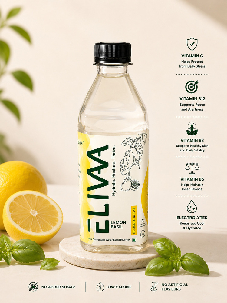 ELIVAA Lemon Basil Juice