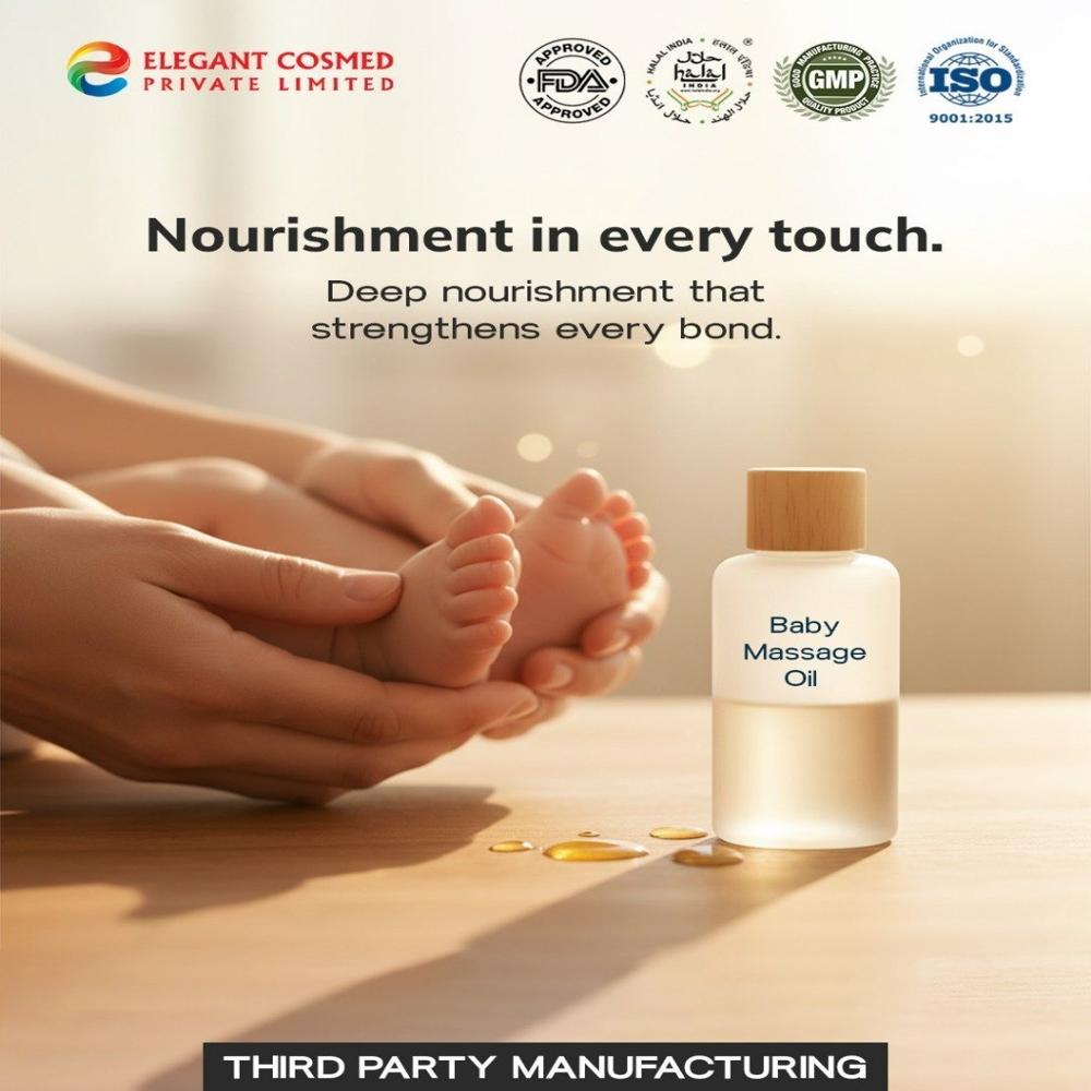 Baby Massage Oil Third Party Manufacturing