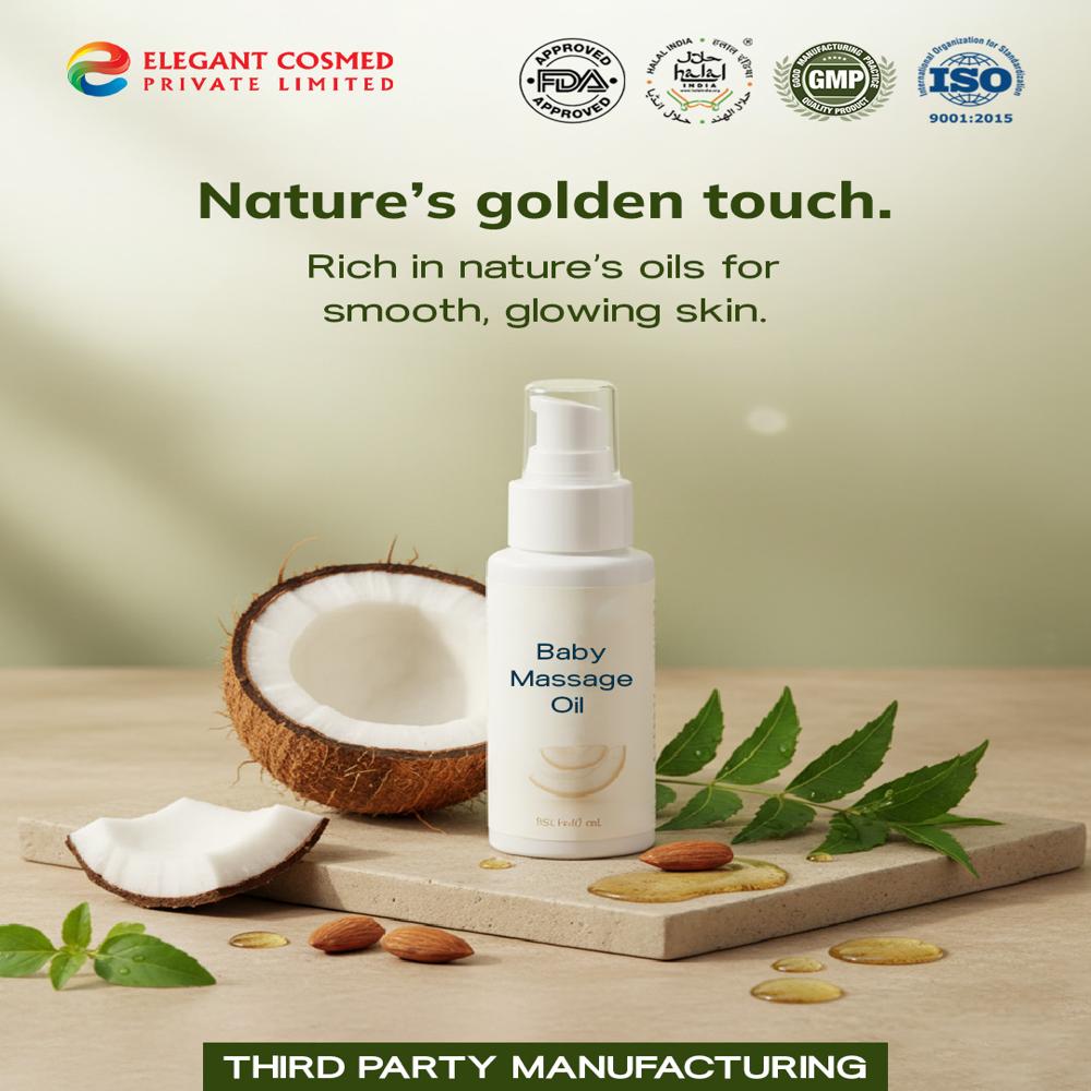 Baby Massage Oil Third Party Manufacturing