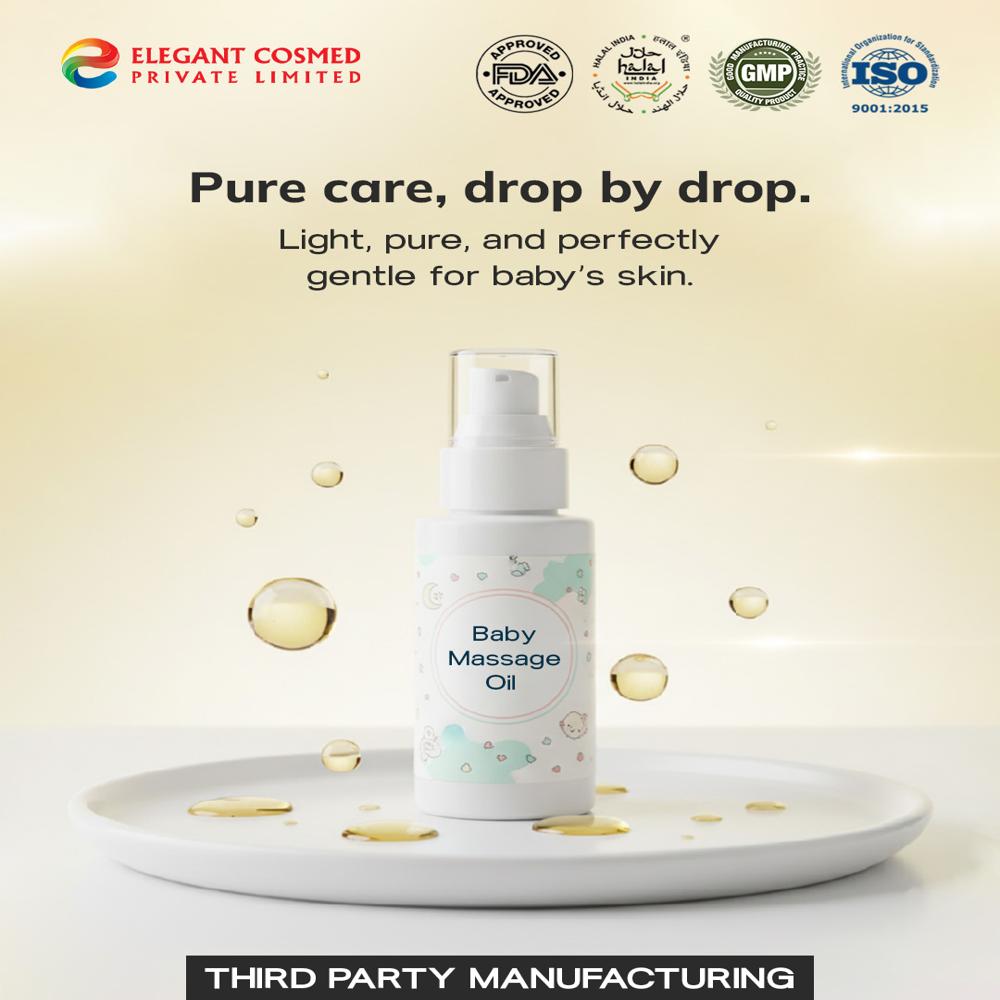 Baby Massage Oil Third Party Manufacturing