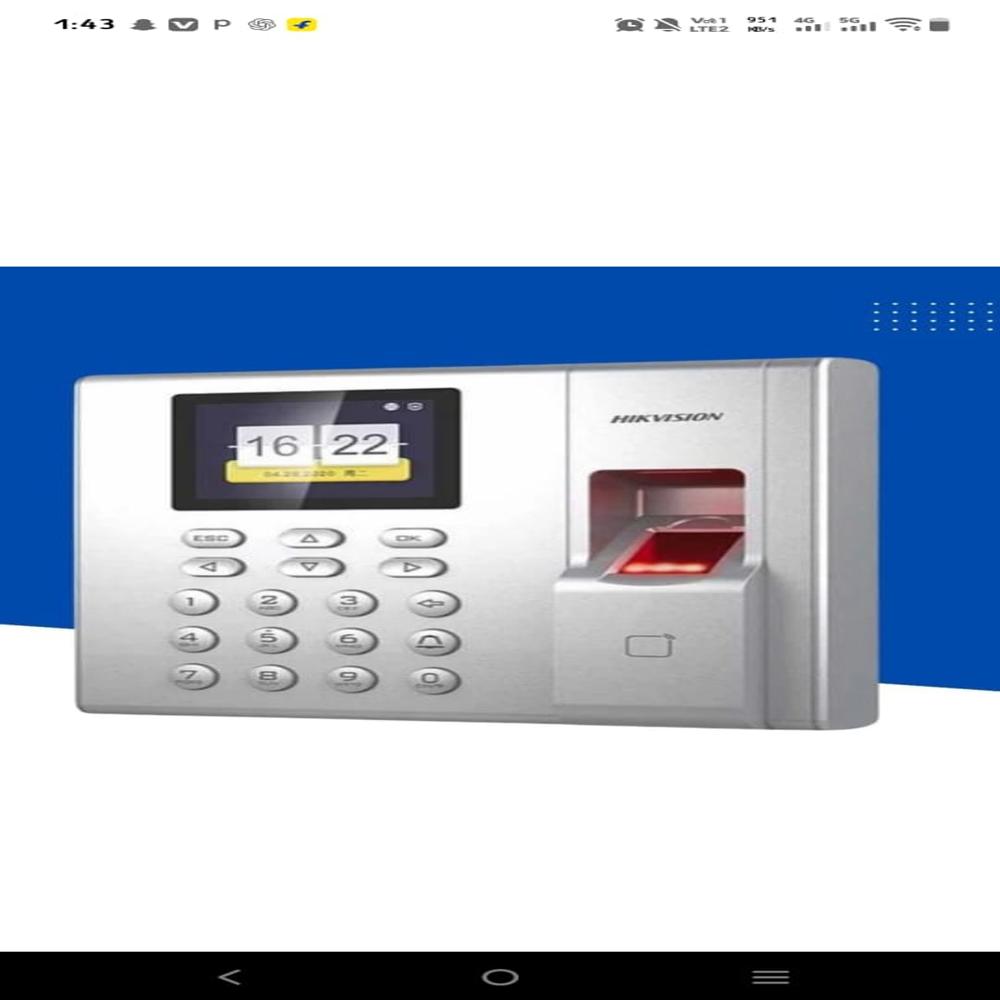 Biometric Fingerprint Attendance & Access Control System