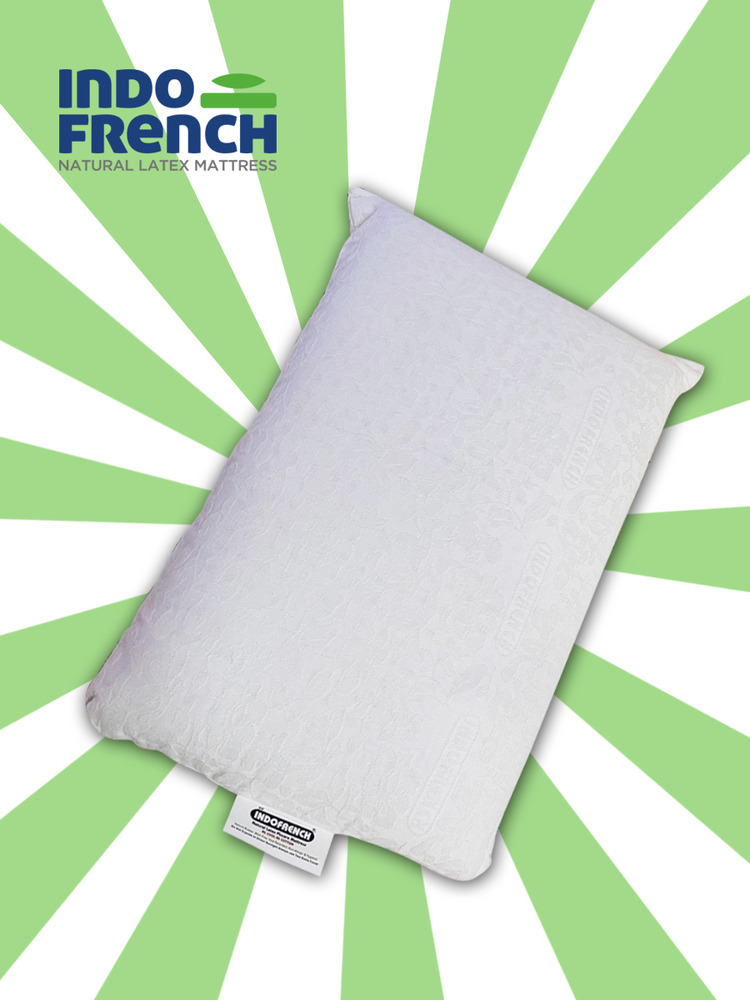 Flat Size Latex Pillow