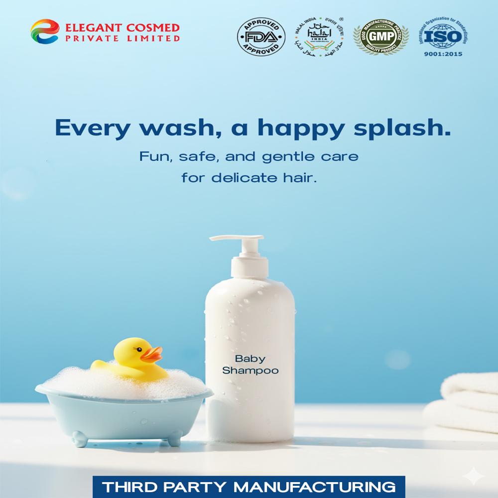 Baby Shampoo Third Party Manufacturing