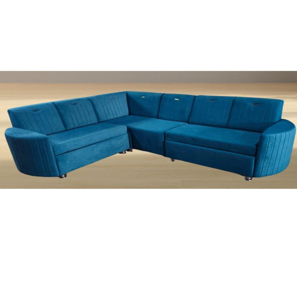 soft fabric sofa L corner