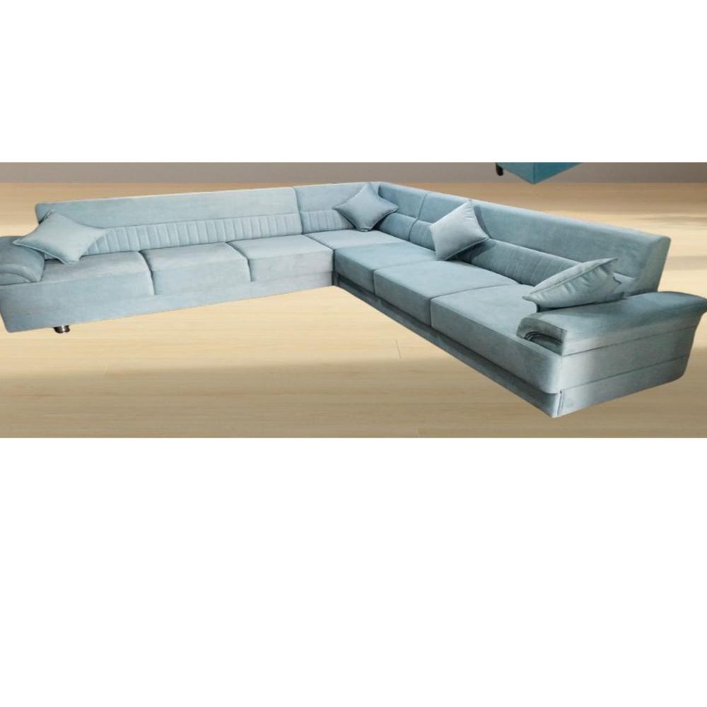 soft fabric sofa L corner