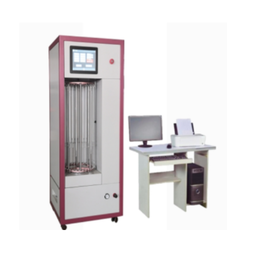 Automatic Long Filament Curl Shrinkage Tester - Stainless Steel, 800x600x2000mm, Touch Screen PLC Control, Auto Data Recording