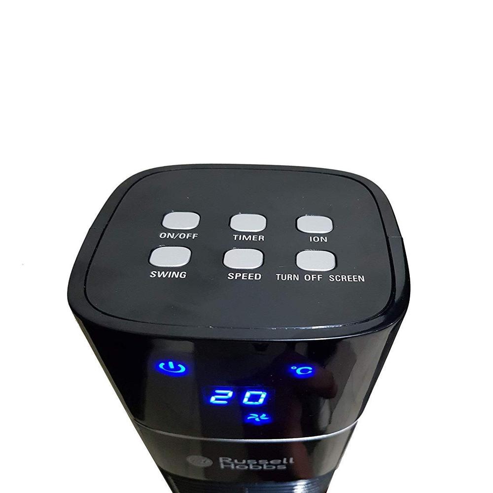 Russell Hobbs RTF4800 Tower Fan with Remote & LED Display | 48