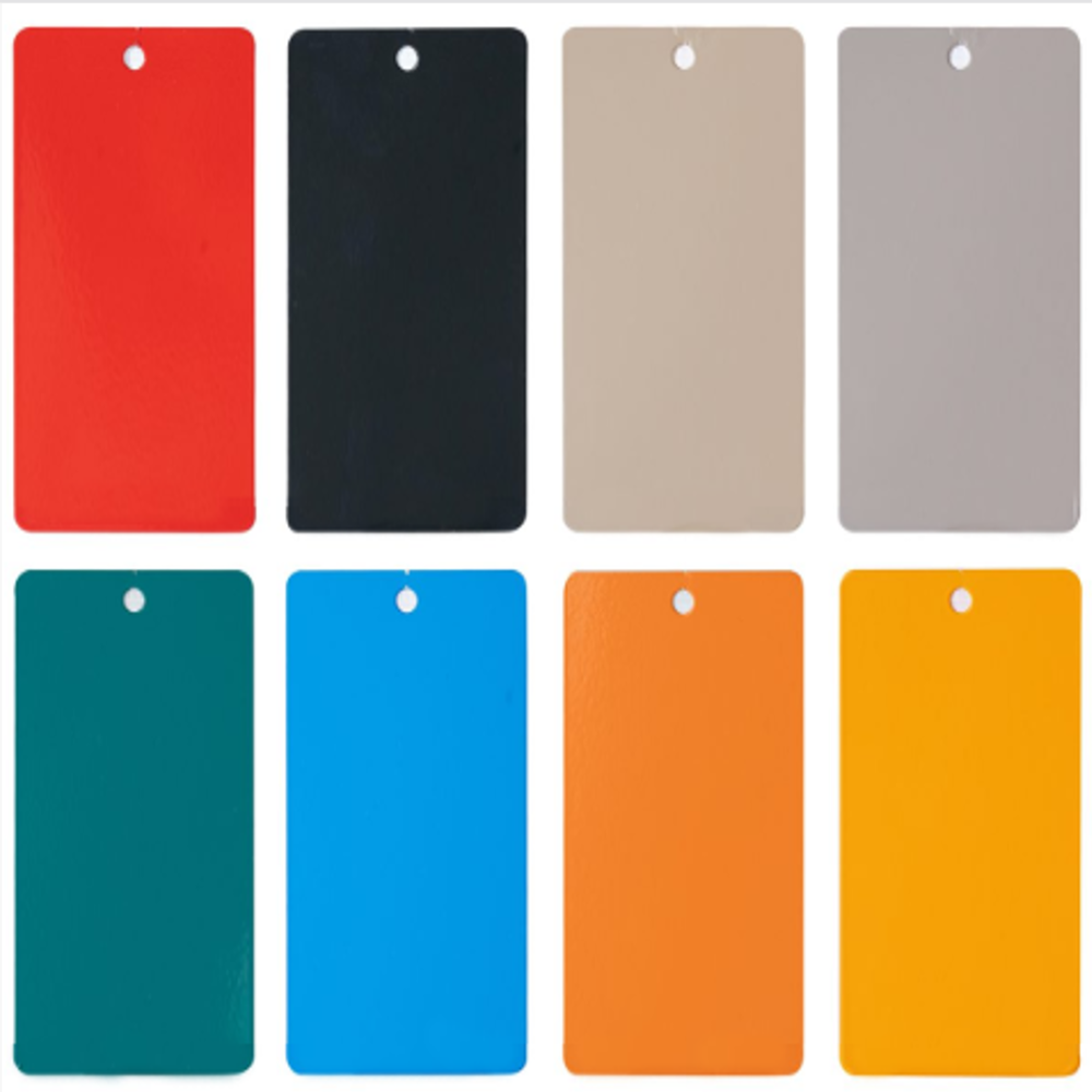 Color powder coating