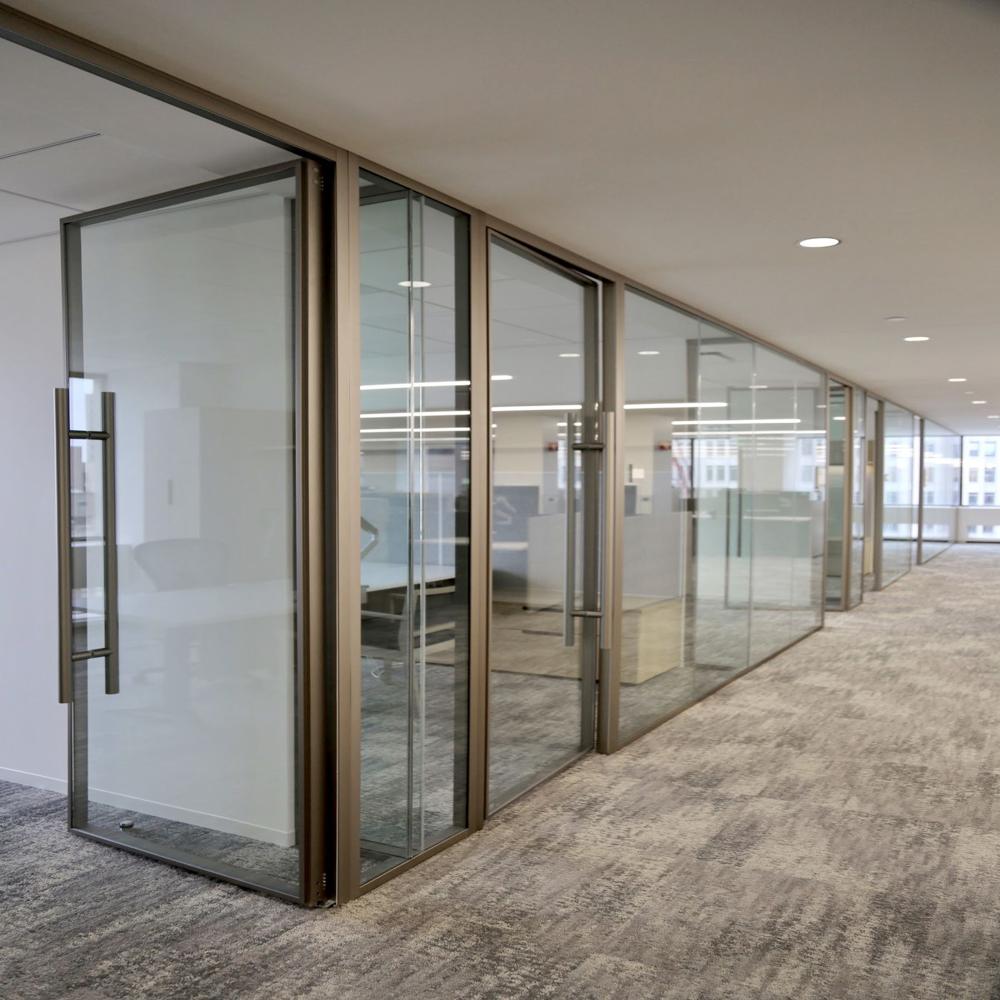 Frame Toughened Glass Partitions