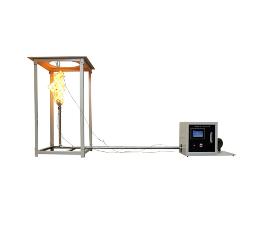 Iso 5660 Cone Calorimeter Large Plate Coating Fire Resistance Test System - Stainless Steel, 1800x700x1700 Mm, Touchscreen Plc Control, Adjustable Cone Heater