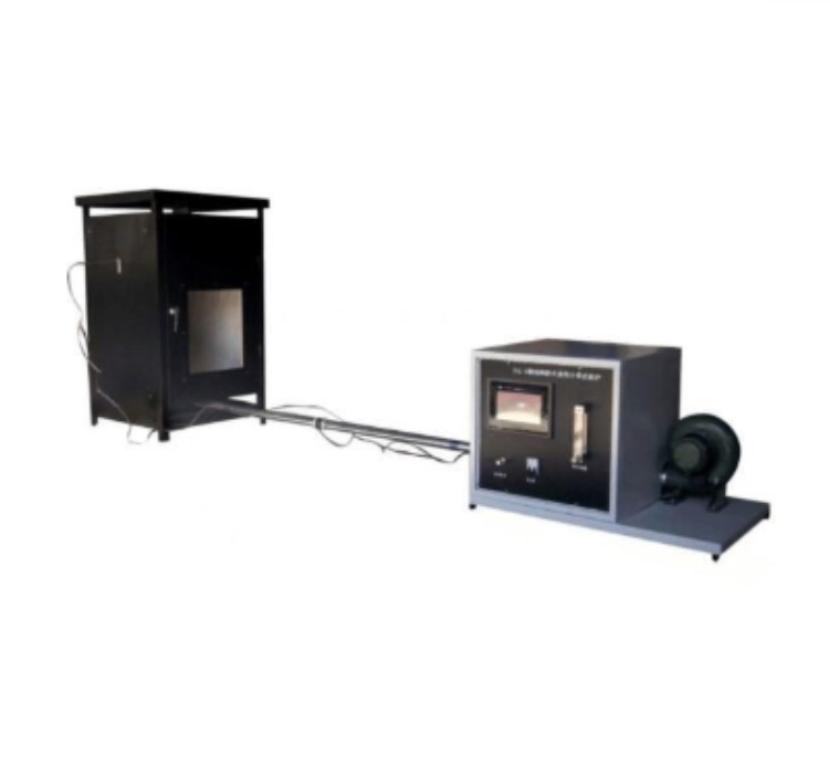 ISO 834 Steel Structure Fireproof Coating Small Furnace Test System - Reinforced Steel, 800x600x1200mm, Black | Digital PLC Control, Indirect Gas Heating, Real-Time Data Acquisition
