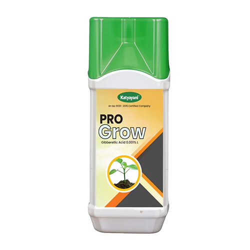 Katyayani Pro Grow Gibberellic Acid 0.001% - Clear Pale Yellow Liquid, 2-Year Shelf Life | Stimulates Cell Division, Compatible with Fertilizers and Pesticides
