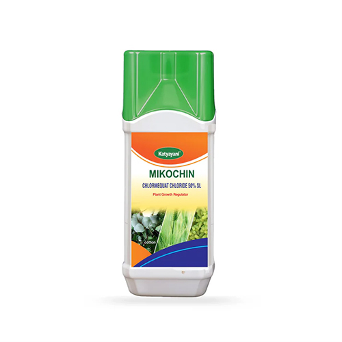 Katyayani Mikochin (Chlormequat Chloride 50% SL) - Clear Liquid, Soluble, Quick Release, Foliar Spray, Low Toxicity