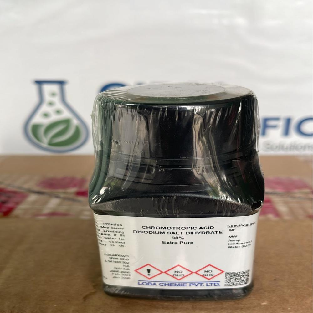 Chromotropic acid disodium salt dihydrate (loba)