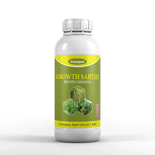 Katyayani Growth Sarthi - Bio NPK Liquid Consortia Fertilizer - Organic Soil Booster