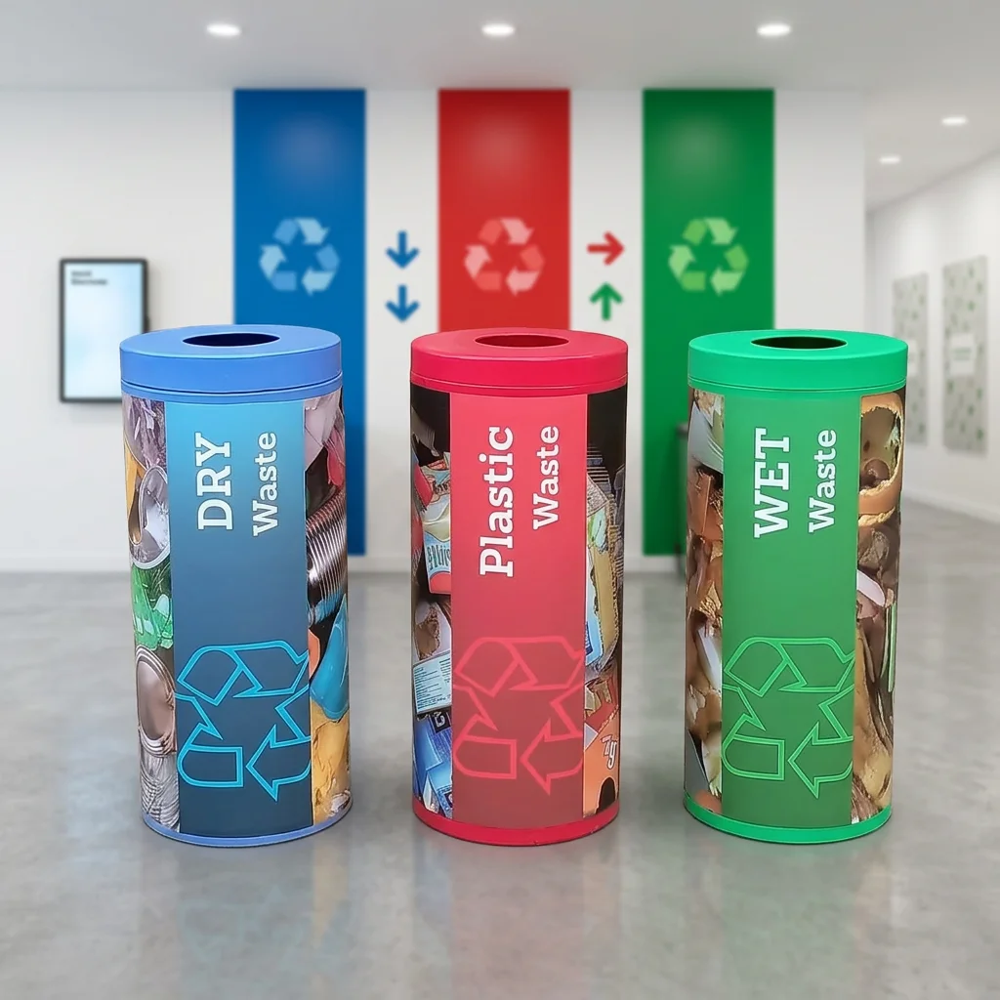 Colour Coded Bin