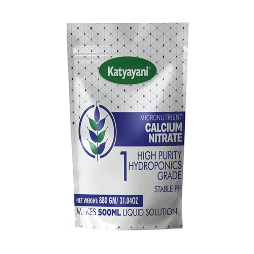 Katyayani Calcium Nitrate - Hydroponics Grade Liquid Solution, White, pH 5.0-7.0, Quick Release