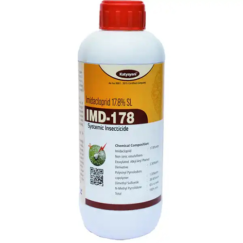 Katyayani IMD 178 Imidacloprid 17.8% SL Insecticide for Aphids Termites & Hopper and Others