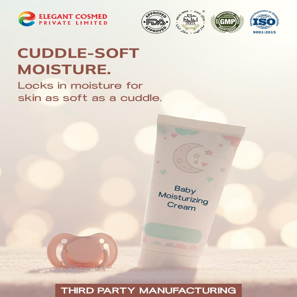 Baby Moisturizing Lotion Gentle Daily Hydration Third Party Manufacturing