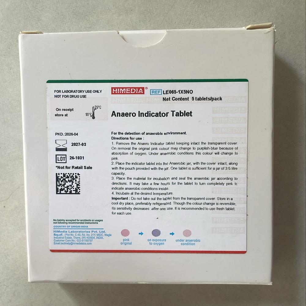 Anaero indicator tablets (himedia)