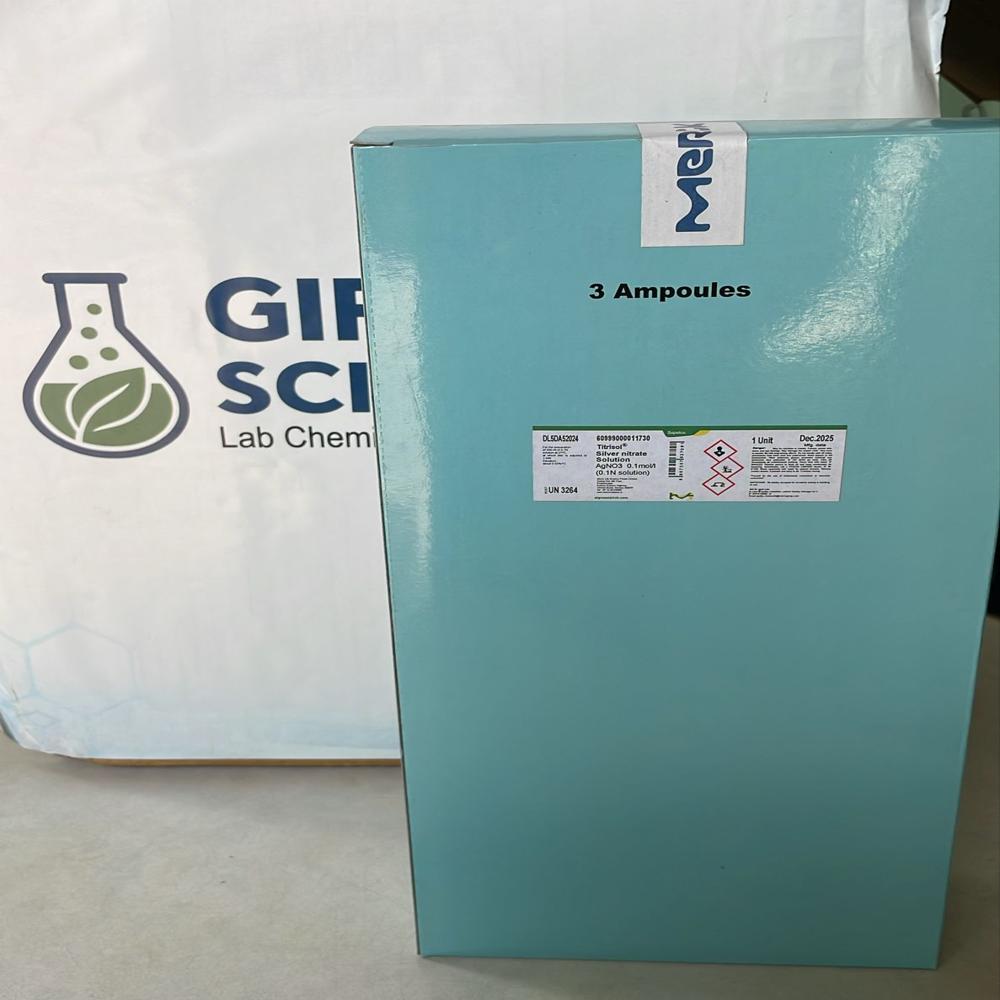 Silver nitrate 3 ampoules (merck)