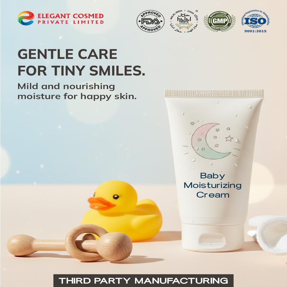 Baby Moisturizing Lotion Natural Daily Hydration Third Party Manufacturing - Ingredients: Chemicals