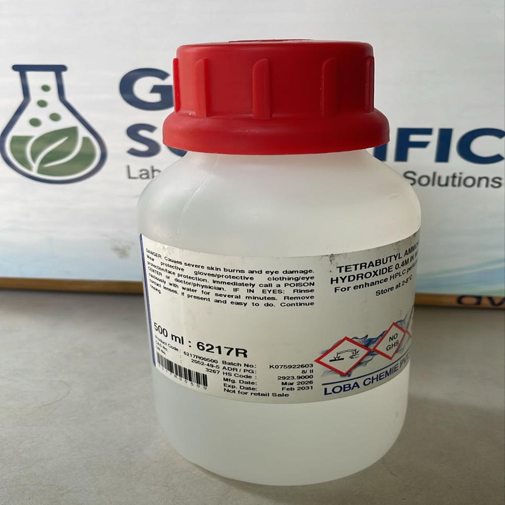 tetrabuty lammonium hydroxide 0.4m (loba)