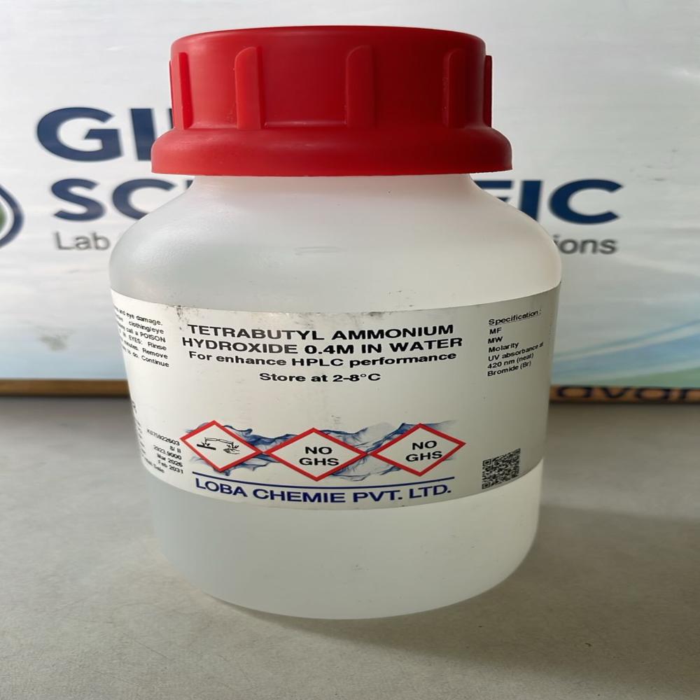tetrabuty lammonium hydroxide 0.4m (loba)