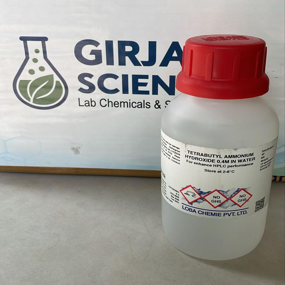 tetrabuty lammonium hydroxide 0.4m (loba)