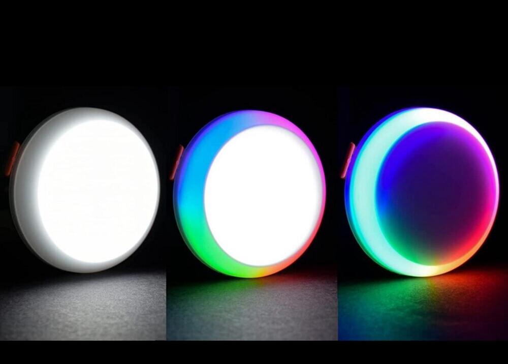 12W+12W RGB Multi-Color LED Panel Light