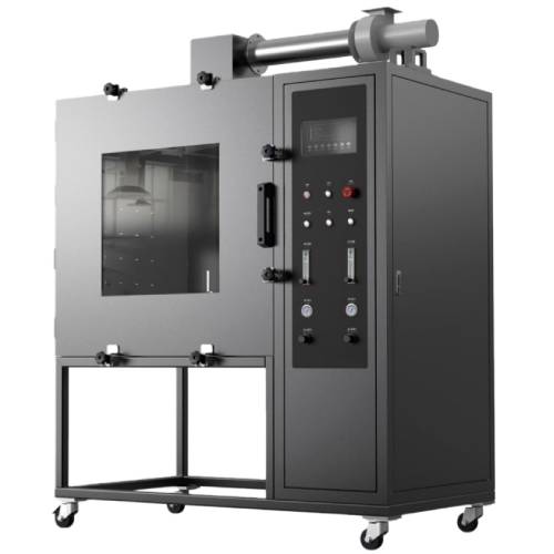 NES 713 Smoke Toxicity Index Test Chamber for Naval Materials - Stainless Steel, 1800x800x1800 mm, Adjustable Humidity, Automated Sampling, Digital Control