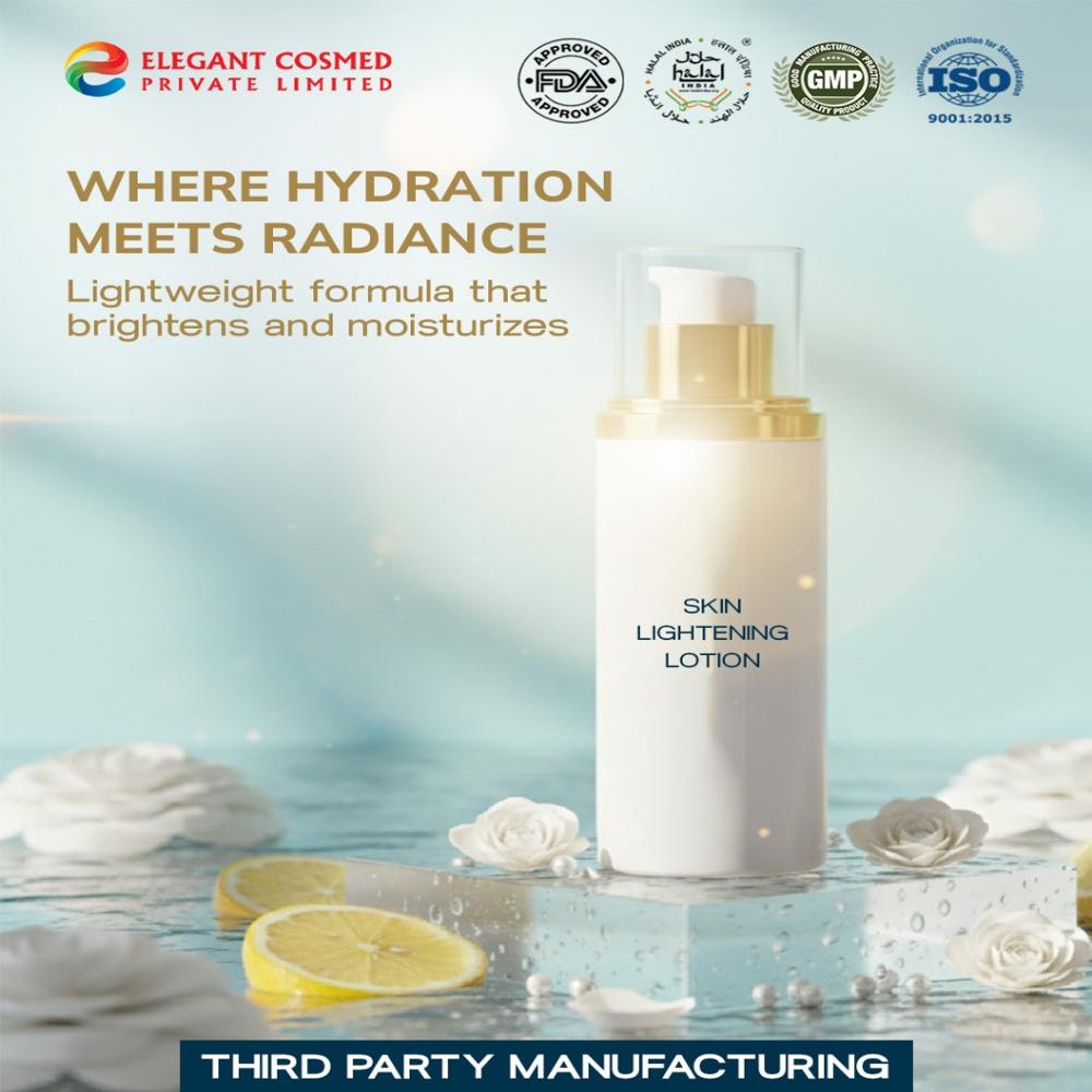 Skin Lightening Lotion Advanced Brightening Formula Third Party Manufacturing
