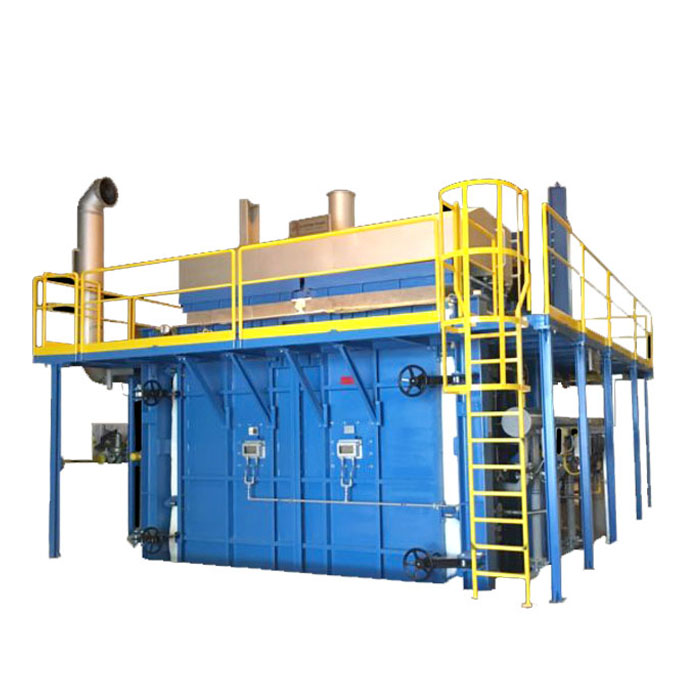 EN 1365-2 Horizontal Fire Resistance Test Furnace for Building Elements - High-Grade Insulated Steel and Refractory Bricks, 6000x4000x3500 mm, Multi-Burner System, PLC Control, Digital Data Logging, Forced Air Cooling