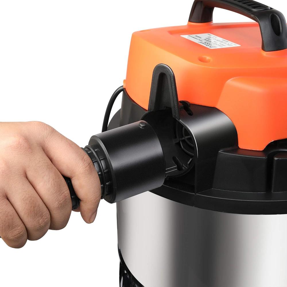 Russell Hobbs RVAC1400WD-SS 1400 Watt Stainless Steel Commercial Wet and Dry Vacuum Cleaner with 2 Years Manufacturer Warranty