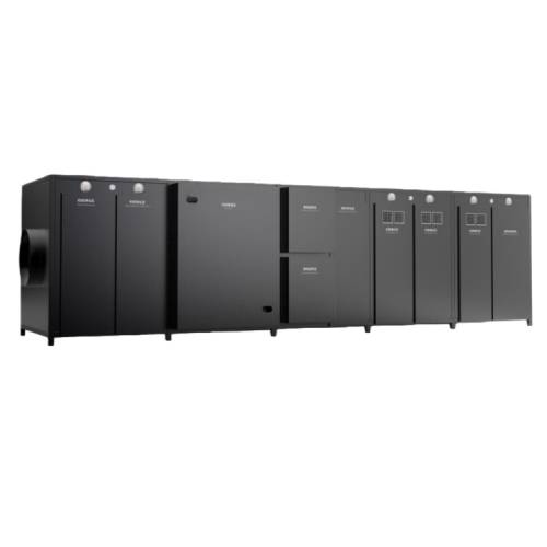 ISO 14001 Combustion Flue Gas Emission Treatment System for Lab Furnaces - High-Grade Alloy Steel, 5500x900x2000 mm, Multi-Stage Filtration, Touchscreen PLC Control