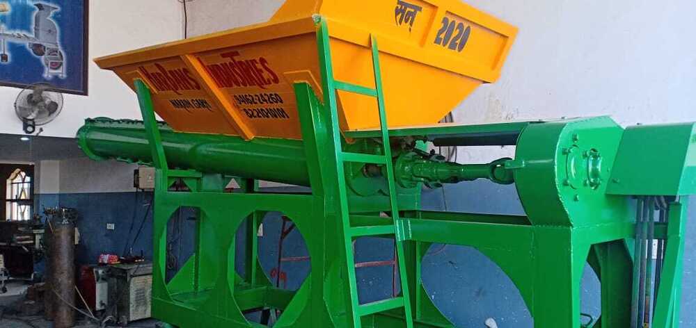 Mild Steel Double Shaft Clay Mixing Machine