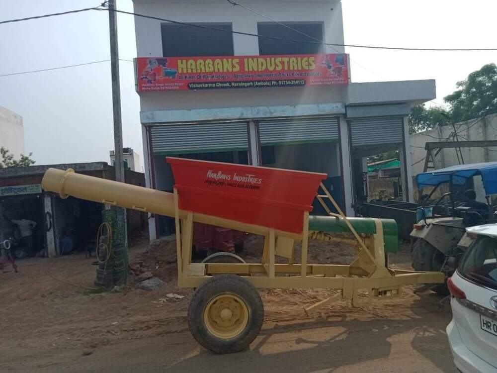 माइल्ड स्टील क्ले मिश्रण मशीन एकल आर्म और बिना ट्रॉली के
